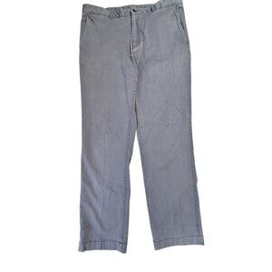 Cremieux‎ Gray Pants Mens 36 x 32 Cotton Blend Pockets